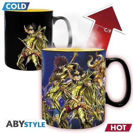 Mug - Thermo Réactif - 12 Gold Saint - Saint Seiya