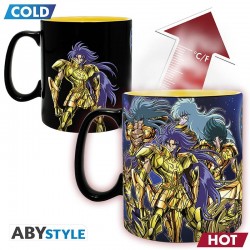 Mug - Thermo Réactif - 12 Gold Saint - Saint Seiya