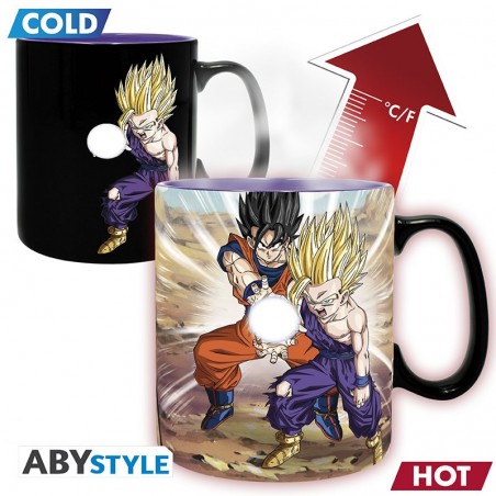 Mug - Thermo Réactif - Gohan et Cell - Dragon Ball Z