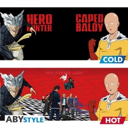 Mug - Thermo Réactif - Saitama et Garoh - One Punch Man