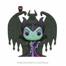 Maleficent on Throne -...