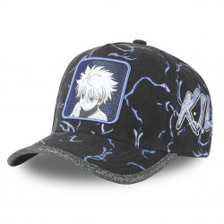 Casquette Baseball Glitter - Killua (Noir) - Hunter X Hunter - U Unisexe 