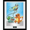 Cadre - Starters Kanto - Pokemon