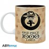 Mug - 1000 Logs Fête (Noir) - One Piece - Subli