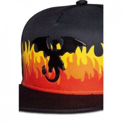 Casquette - Dracaufeu Flamme - Pokemon - U Unisexe 