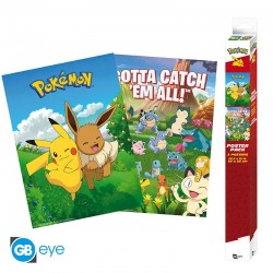 Set 2 Chibi Poster -...