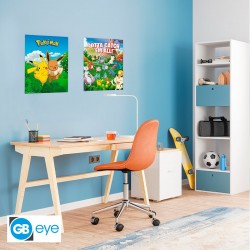 Set 2 Chibi Poster - Décorations - Pokemon