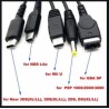 Câble USB Multiconsoles - DS, DS Lite, 2DS, 3DS, 3DSXL, DSi, DSiYL, New3DS...