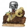 Mando on Bantha w/Child in Bag - Star Wars : the Mandalorian (416) - POP Movie - Deluxe 