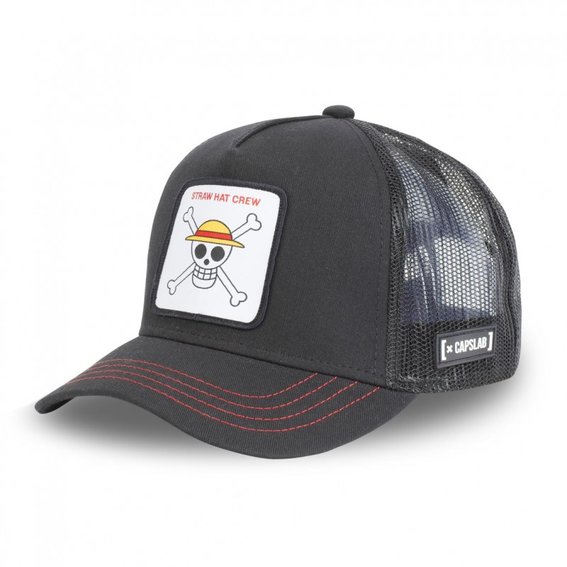Casquette Trucker - Skull (Noir) - One Piece - U Unisexe 