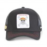 Casquette Trucker - Skull (Noir) - One Piece - U Unisexe 