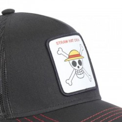 Casquette Trucker - Skull (Noir) - One Piece - U Unisexe 
