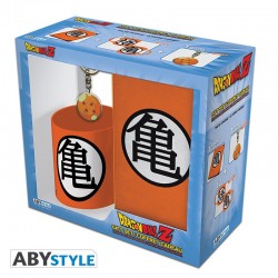 Gift Pack Dragon Ball - Mug 320cl + Keyring + Cahier "Kame Symbol"