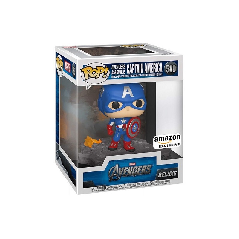 Captain America - Avengers (589) - POP Marvel - Deluxe - Exclusive