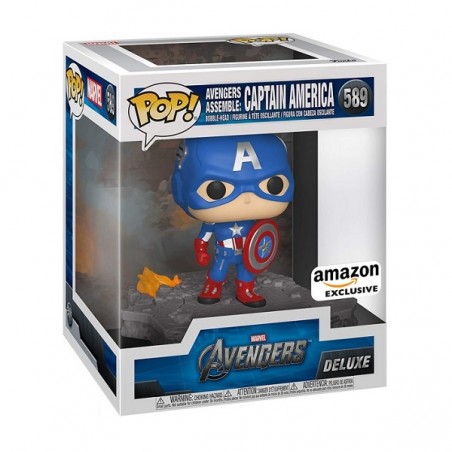 Captain America - Avengers (589) - POP Marvel - Deluxe - Exclusive