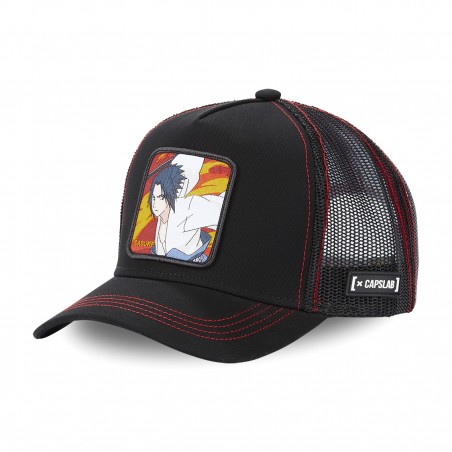 Casquette Trucker - Sasuke (Noir) - Naruto Shippuden - U Unisexe 