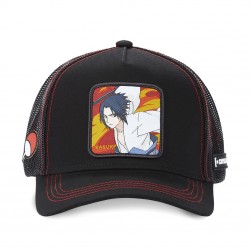 Casquette Trucker - Sasuke (Noir) - Naruto Shippuden - U Unisexe 