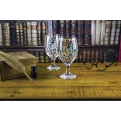 Verre - Thermo Reactif - Logo Poudlard - Harry Potter