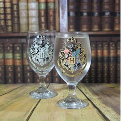 Verre - Thermo Reactif - Logo Poudlard - Harry Potter
