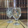 Verre - Thermo Reactif - Logo Poudlard - Harry Potter