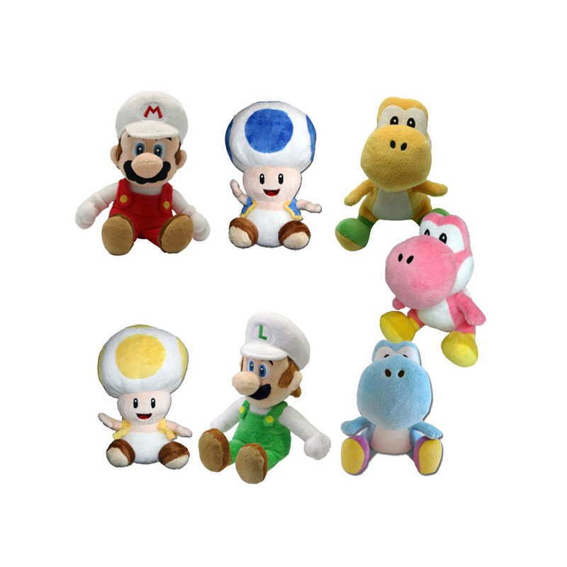 Peluches - Luigi Fleur de Feu 