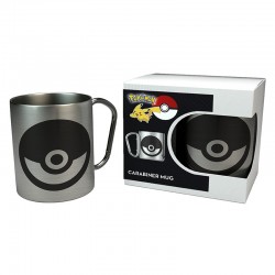 Mug Inox - Pokemon - Pokeball