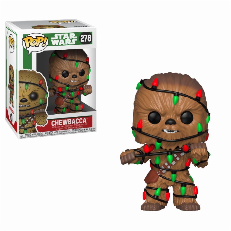 X-Mas Holiday Chewie w/Lights - Star Wars (278) - POP Movies