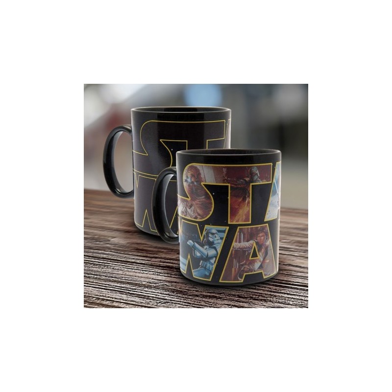 Mug - Thermo réactif - Logo - Star Wars