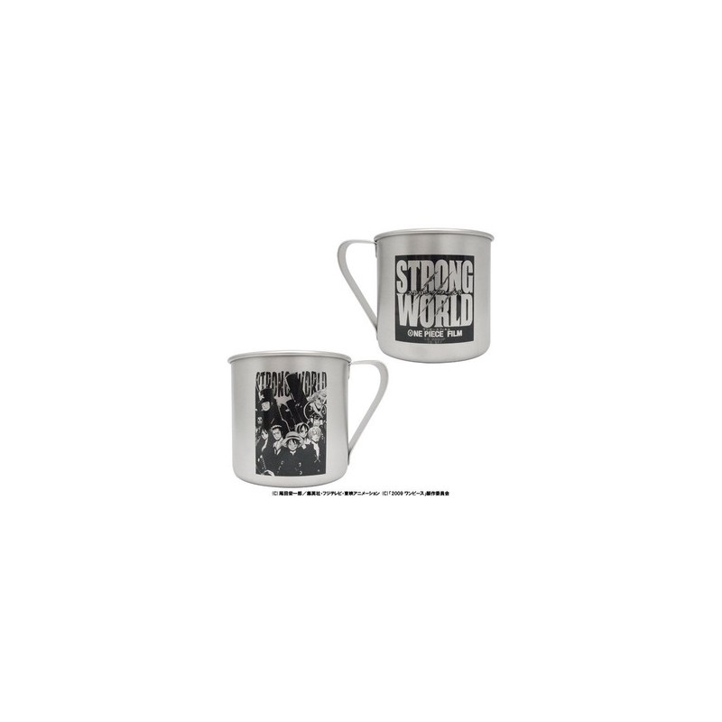 Mug métal - One Piece Strong World + Boîte Cadeau