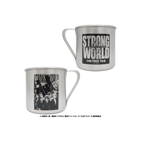 Mug métal - One Piece Strong World + Boîte Cadeau