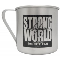 Mug métal - One Piece Strong World + Boîte Cadeau