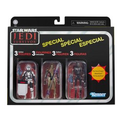 Set de 3 figurines - Star Wars Jedi : Survivor - Riot Scout Troopers