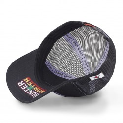 Casquette Trucker- Kirua (Noire) - Hunter X Hunter - U Unisexe 
