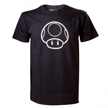 T-shirt Bioworld - Nintendo - Champignon phosphorescent - XL Homme