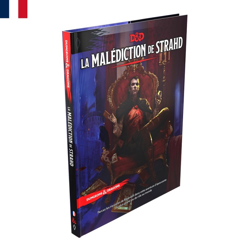 Livre - Dungeons et Dragons - Curse Of Strahd - FR