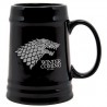 Chope à Bière - Game Of Thrones - "Famille Stark " - Black