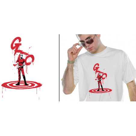 T-shirt Neko - Onizuka Logo - GTO - XL Homme