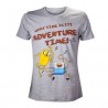 T-shirt BioWorld - Adventure Time - Jake et Finn What Time - XL Homme 