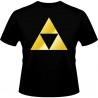 T-shirt - okiWoki - Le Blason du Clan Hojo de Enoshima ! - Zelda - Fond Noir - XL Homme 