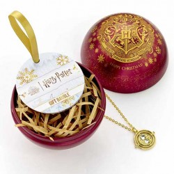 Boule de Noël + Collier - Harry Potter - Hogwarts