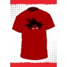 T-shirt Dragon Ball - Goku - Fond Rouge - XL Homme 