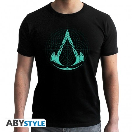 T-shirt - Assassin's Creed - Valhalla Crest - L Homme