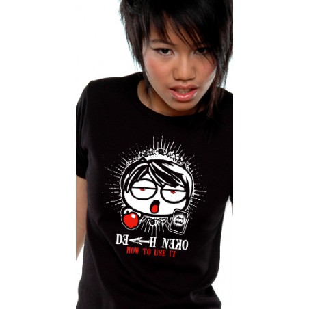 T-shirt Neko - Death Neko - XL Unisexe