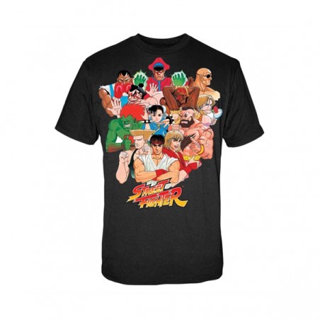 T-shirt - Street Fighter - Character Mens - M Homme 