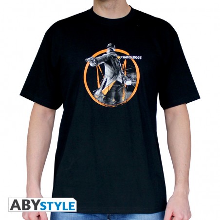 T-shirt Watch Dogs - Fox Tag - L Homme 
