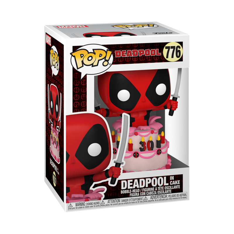 Deadpool in Cake - Deadpool 30th (776) - POP Marvel
