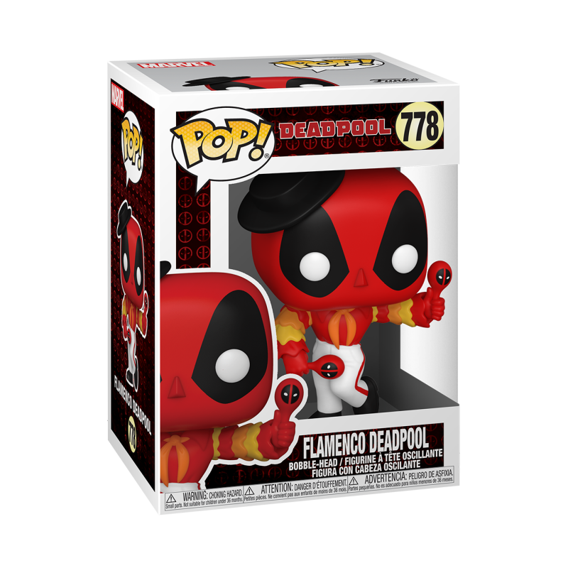 Flamenco Deadpool - Deadpool 30th (778) - POP Marvel