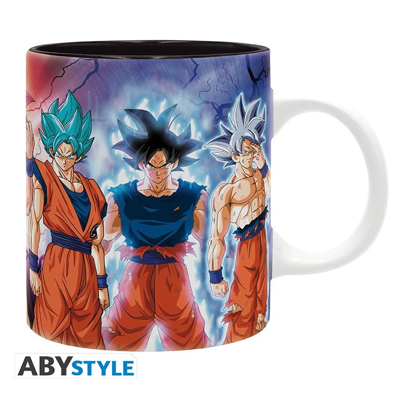 Mug (int. noir) - Dragon Ball Super - Transformations Goku - Subli