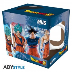 Mug (int. noir) - Dragon Ball Super - Transformations Goku - Subli