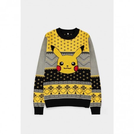 Pull de Noël - Pokemon - Pikachu - XXL Unisexe 